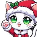 xmas cat2q Slack emoji