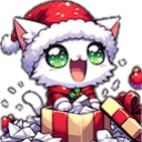 xmas cat5q Slack emoji