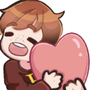 ron heartq Slack emoji