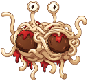 flying spaghetti monster Slack emoji