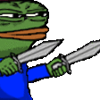 pepe stabby r q Slack emoji