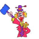 dumb clown Slack emoji