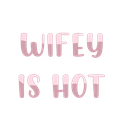 wifey is hotq Slack emoji