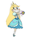 princess excited laugh Slack emoji