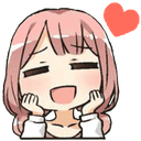 pink princess loveq Slack emoji