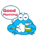 crab good morningq Slack emoji
