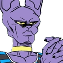 beerus godq Slack emoji
