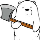 ice bear axeq Slack emoji