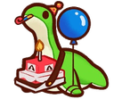 nessy birthdayq Slack emoji