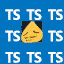 sad typescript Slack emoji