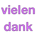 vielen dank Slack emoji