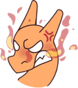 charizard angryq Slack emoji