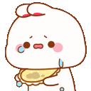 bunny cryingq Slack emoji
