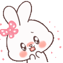 bunny blushq Slack emoji
