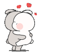 bunny hugq Slack emoji