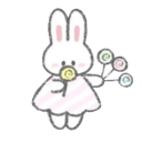 bunny candyq Slack emoji