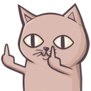 kitty fu q Slack emoji