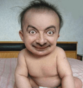 baby mister beanq Slack emoji