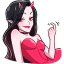 devil girl2q Slack emoji