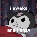 awake and angyq Slack emoji
