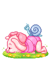 piglet snailq Slack emoji