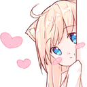 catgirl peekq Slack emoji