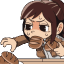 stress eatingq Slack emoji