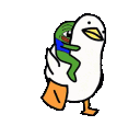 duck duck goq Slack emoji