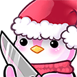 knifepenguinq Slack emoji