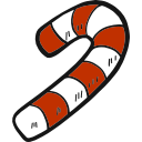 candycane q Slack emoji