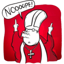 pope of nope Slack emoji