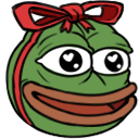 pepe ribbon Slack emoji