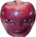 apple smug grin Slack emoji