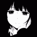 manga girl deadpan Slack emoji