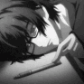 anime lying tired Slack emoji