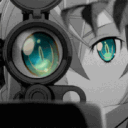 anime girl goggles peek Slack emoji