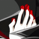 red nails peek Slack emoji