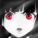 anime girl blank stare Slack emoji