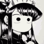 manga girl blank stare Slack emoji