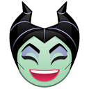 maleficent laughq Slack emoji