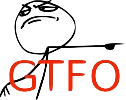 gtfo Slack emoji