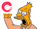 old man yells at cultureamp Slack emoji