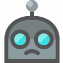 sad robot Slack emoji