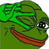 pepe peek smirk Slack emoji