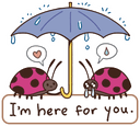 sticker imhereq Slack emoji