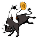 bull rideq Slack emoji