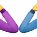elbow bump Slack emoji