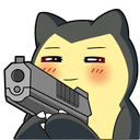 snorlax shootq Slack emoji