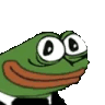 pepe big eyes smile Slack emoji