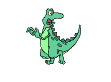 dinosaur thumbsup happy Slack emoji